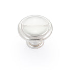 Windsor 30mm Knob in Polished Nickel