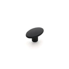 Century 37mm Oval Knob in Matt Black