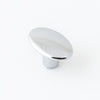 Castella Century Oval Cabinet Knob in Polished Chrome