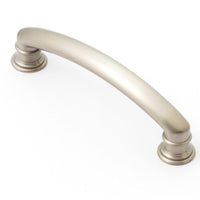 Decade 102mm Ridged Pull Handle in Brushed Nickel