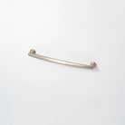 Decade 222mm Ridged Pull Handle in Brushed Nickel