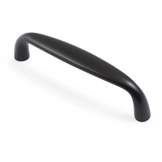 NOSTALGIA Decade 102mm Pull Handle - Matt Black in Matt Black