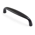 NOSTALGIA Decade 102mm Pull Handle - Matt Black in Matt Black