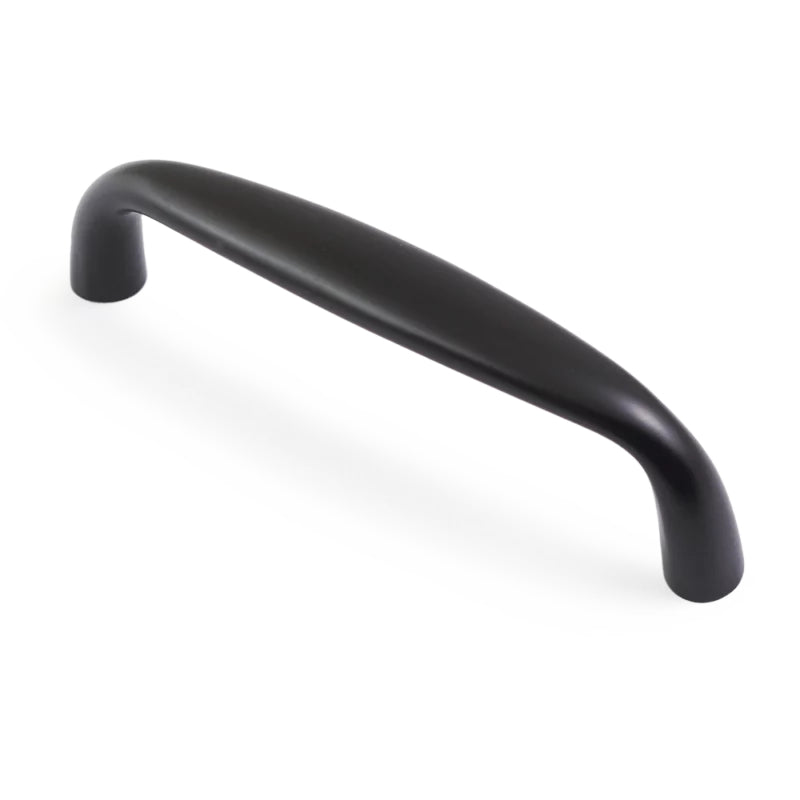 NOSTALGIA Decade 102mm Pull Handle - Matt Black in Matt Black
