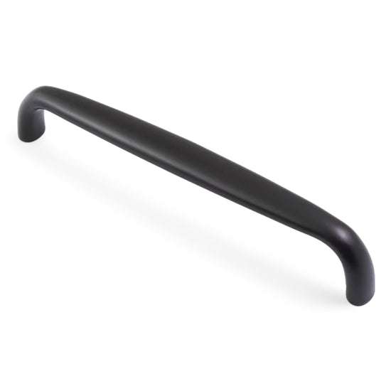 NOSTALGIA Decade 152mm Pull Handle - Matt Black in Matt Black
