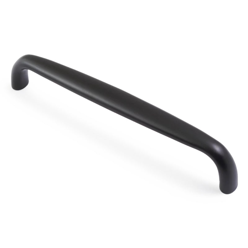 NOSTALGIA Decade 152mm Pull Handle - Matt Black in Matt Black