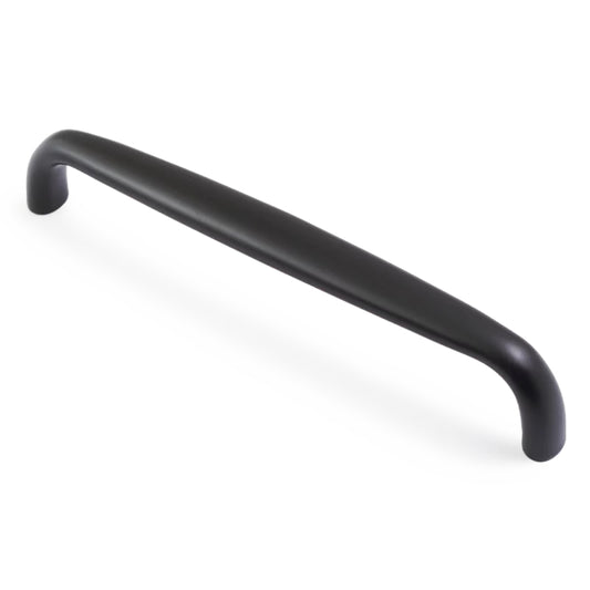 NOSTALGIA Decade 152mm Pull Handle - Matt Black in Matt Black