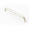 Castella Decade Pull Cabinet D Pull Handle in Polished Nickel
