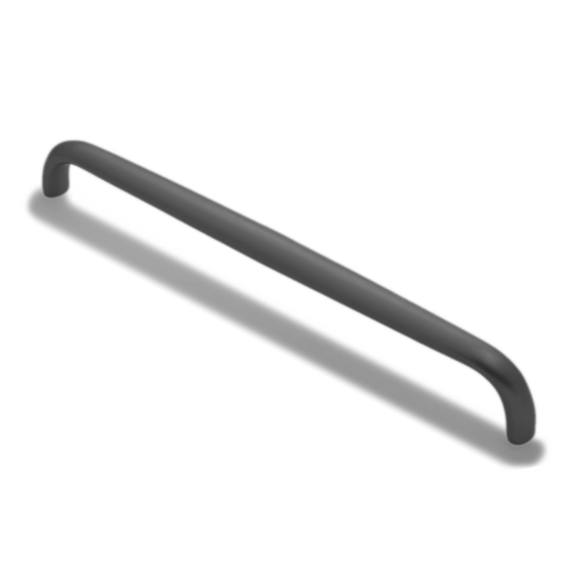 NOSTALGIA Decade 381mm (15") Appliance Pull - Matt Black in Matt Black