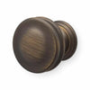 Castella Decade Cabinet Dome Knob in Bronze
