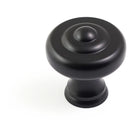 NOSTALGIA Decade 32mm Knob  - Matt Black in Matt Black