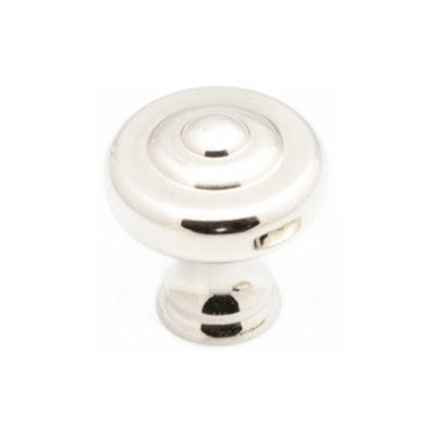 Castella Decade Cabinet Fluted Knob in Polished Nickel