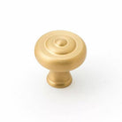 Decade 38mm Knob in Satin Brass
