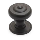 NOSTALGIA Decade 38mm Knob & Backplate - Matt Black in Matt Black