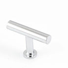STATEMENT Strand 50mm Solid Brass 'T' Knob - Polished Chrome in Polished Chrome