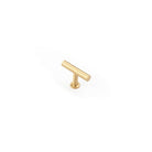 Strand 50mm Solid Brass 'T' Knob in Satin Brass