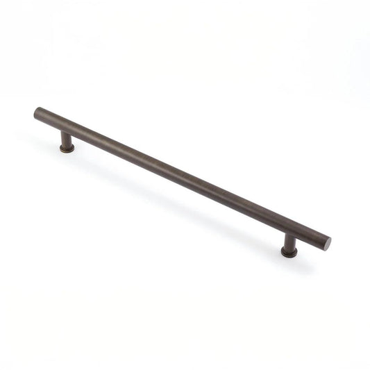 Strand 450mm Door Pull - Rear Fix - Bronze in Bronze