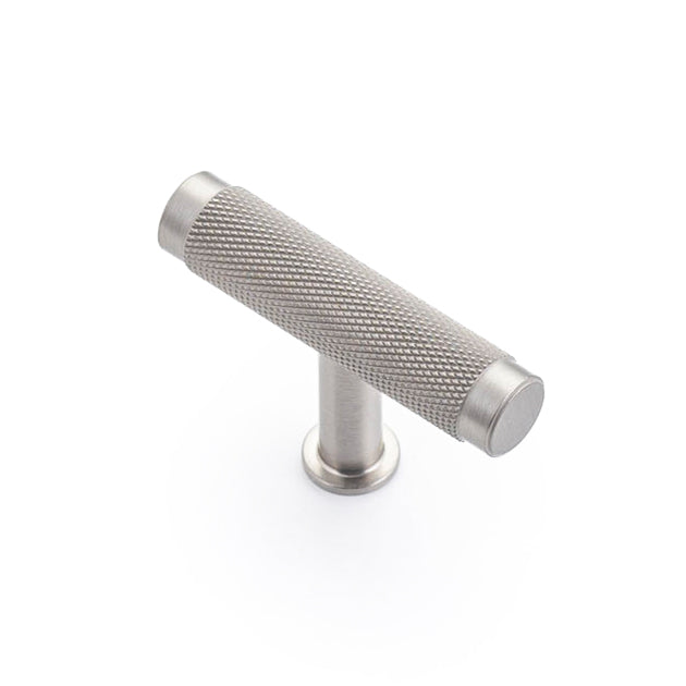 Grove 50mm 'T' Knob in Dull Brushed Nickel
