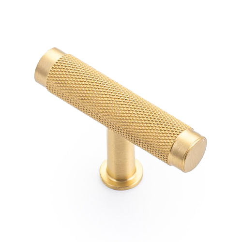 Chelsea 50mm 'T' Knob  in Satin Brass