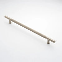 [Coming Soon] Grove 450mm Door Pull - Back-to-Back - Dull Brushed Nickel in Dull Brushed Nickel