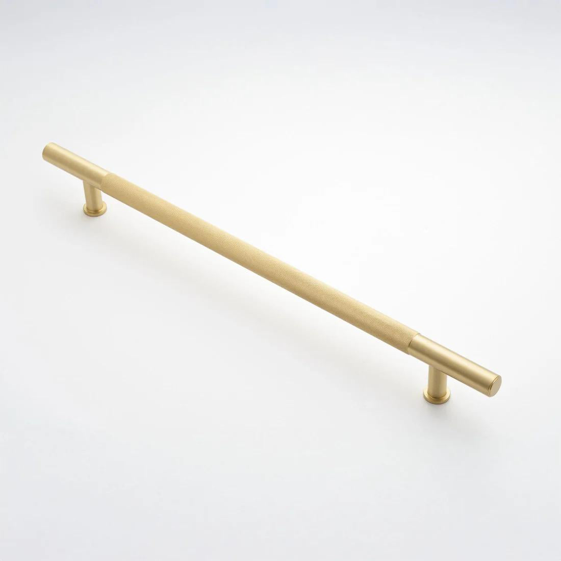 [Coming Soon] Grove 450mm Door Pull - Face Fix - Satin Brass in Satin Brass