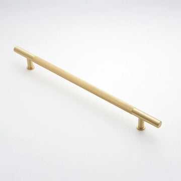 [Coming Soon] Grove 450mm Door Pull - Back-to-Back - Satin Brass in Satin Brass