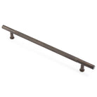 Grove 450mm Door Pull - Rear Fix - Bronze in Bronze