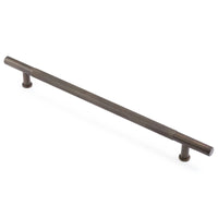 Grove 450mm Door Pull - Rear Fix - Bronze in Bronze