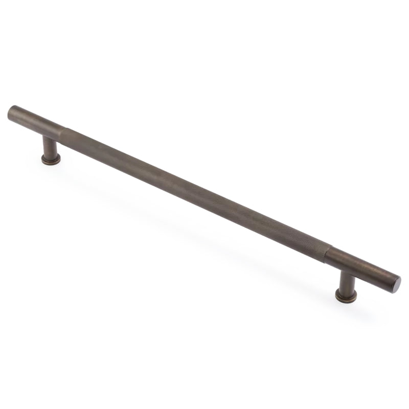 Grove 450mm Door Pull - Rear Fix - Bronze in Bronze