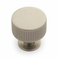 Ridge 30mm KNOB in Dull Brushed Nickel in Dull Brushed Nickel