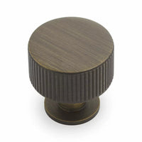 Ridge 30mm KNOB in Bronze in Bronze
