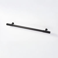 [Coming Soon] Ridge 450mm Door Pull - Back-to-Back - Matt Black in Matt Black