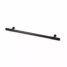Ridge 450mm Door Pull - Rear Fix - Matt Black in Matt Black