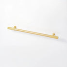 [Coming Soon] Ridge 450mm Door Pull - Back-to-Back - Satin Brass in Satin Brass