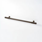 [Coming Soon] Ridge 450mm Door Pull - Back-to-Back - Bronze in Bronze