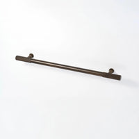 [Coming Soon] Ridge 450mm Door Pull - Back-to-Back - Bronze in Bronze