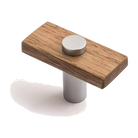 Lenah Knob in Tasmanian Oak / Satin Chrome