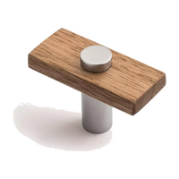 Lenah Knob in Tasmanian Oak / Satin Chrome