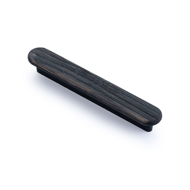HYDROWOOD 200mm Iluka Reclaimed Oak Handle - Charred Oak in Charred Oak