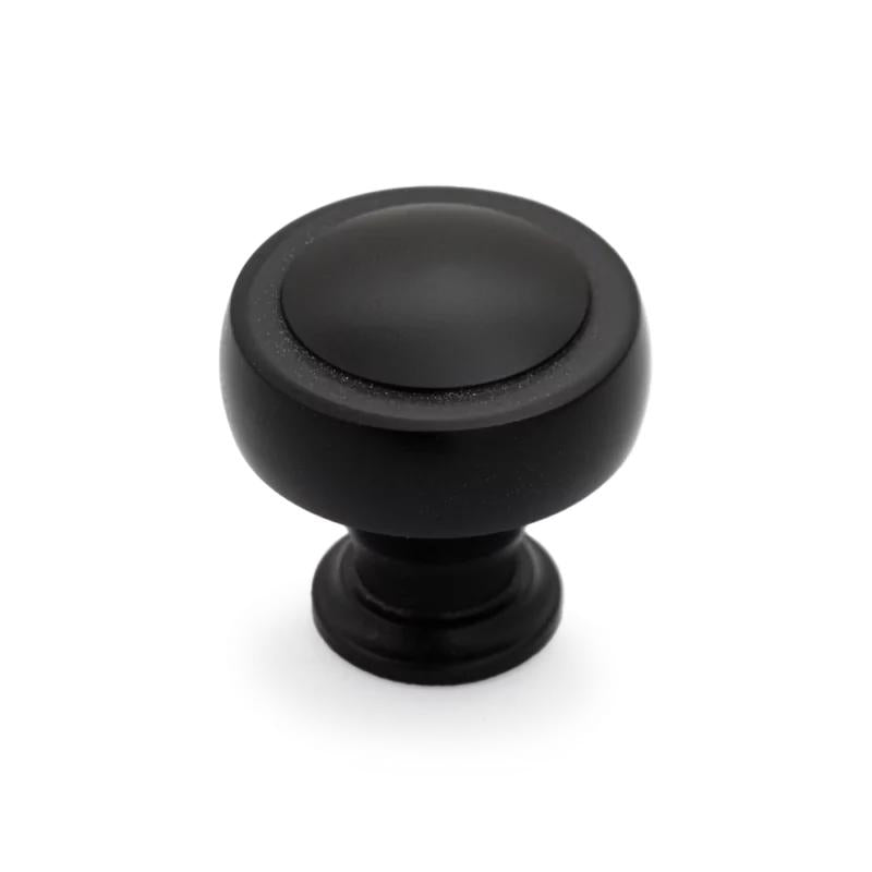 NOSTALGIA Supple 32mm Knob - Matt Black in Matt Black