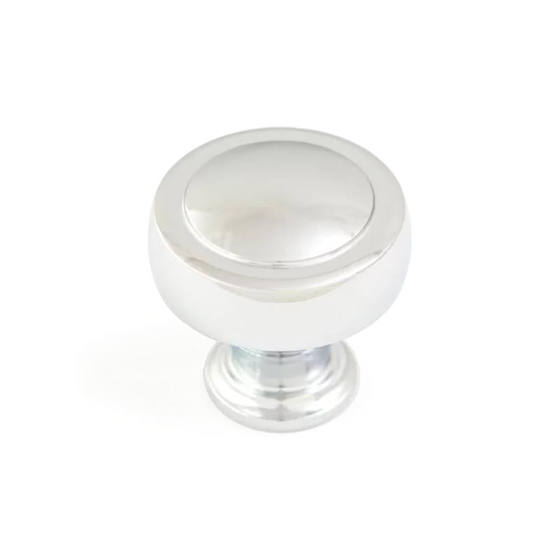 NOSTALGIA Supple 32mm Knob  - Polished Chrome in Polished Chrome