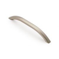 Castella Hinckley handle in a sleek, modern design with a brushed finish, suitable for cabinet or furniture doors.
