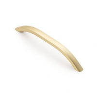Castella Hinckley handle with bronze finish, featuring a sleek, modern design for cabinetry or furniture.