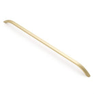 Castella Hinckley handle with a sleek, polished finish, designed for cabinetry or furniture, showcasing its elegant design.