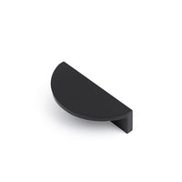 Cove Semi-Circle 90mm Pull in Matt Black
