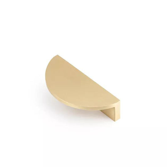 Cove Semi-Circle 90mm Pull in Brushed Brass