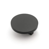 Castella Cove Cabinet Knob in Matt Black