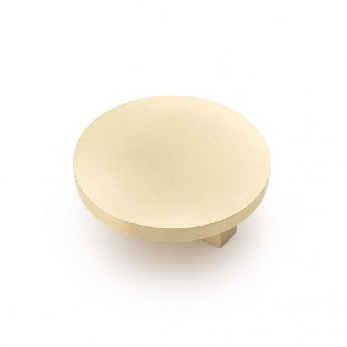 Cove 60mm Knob in Brushed Brass