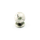 Cast Italiana Knob in Silver