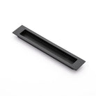 Slate Flush Pull in Matt Black